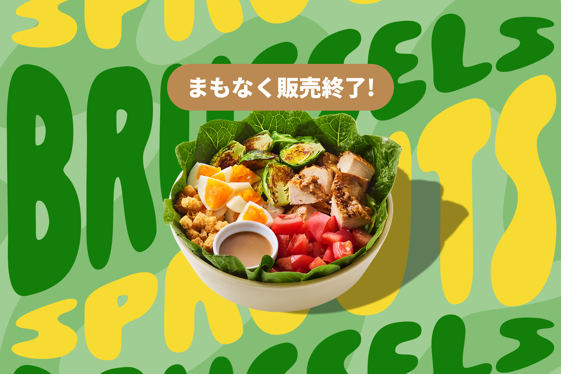 CHICKEN + BRUSSELS SPROUTS