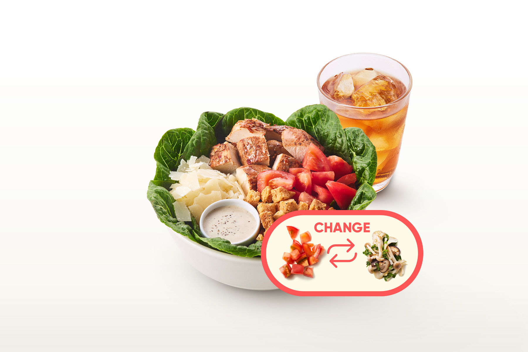 CLASSIC CHICKEN CAESAR feat. SPRING MUSHROOM COMBO SET