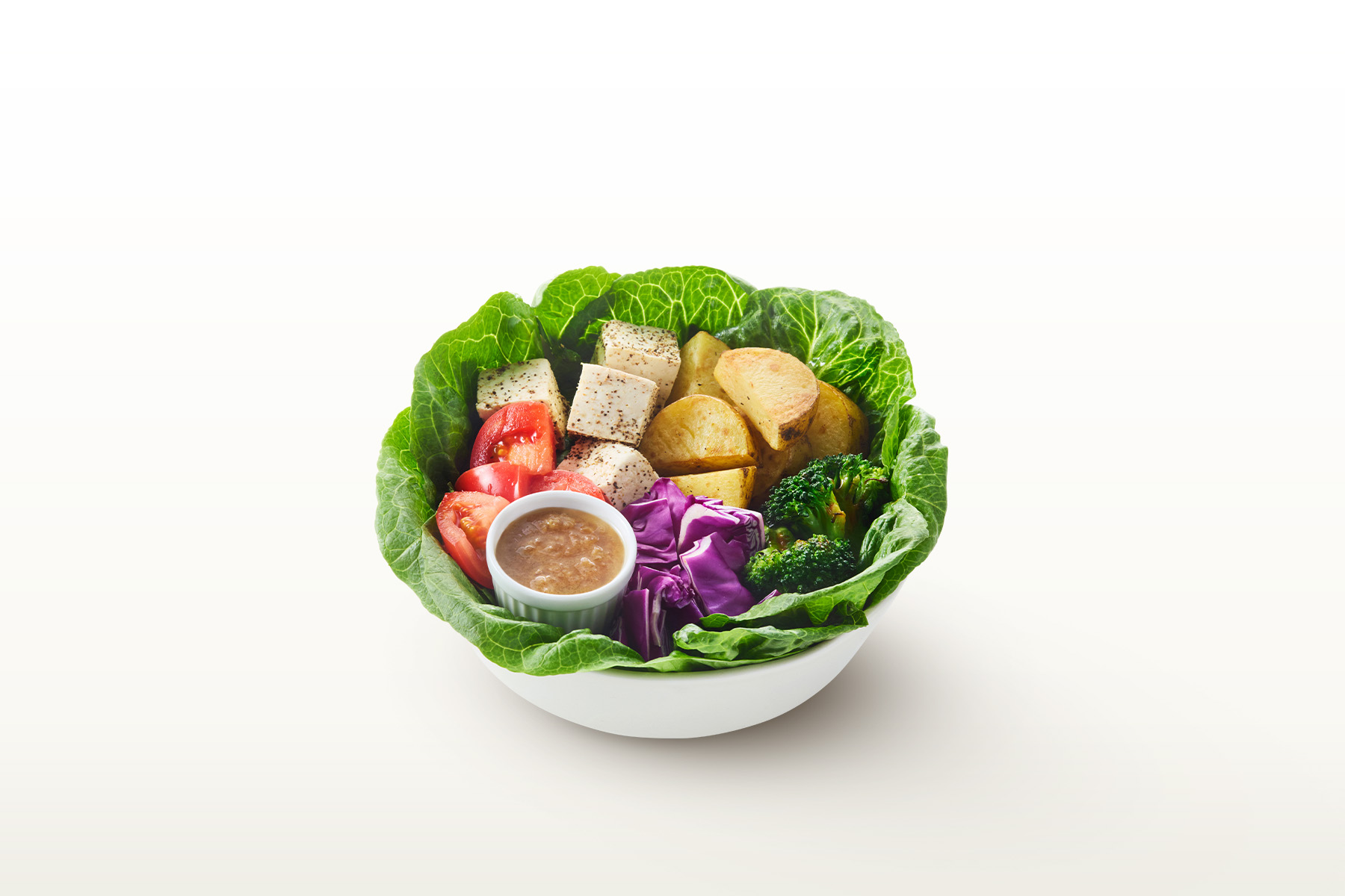 Tofu & Potato Wafu Onion Salad