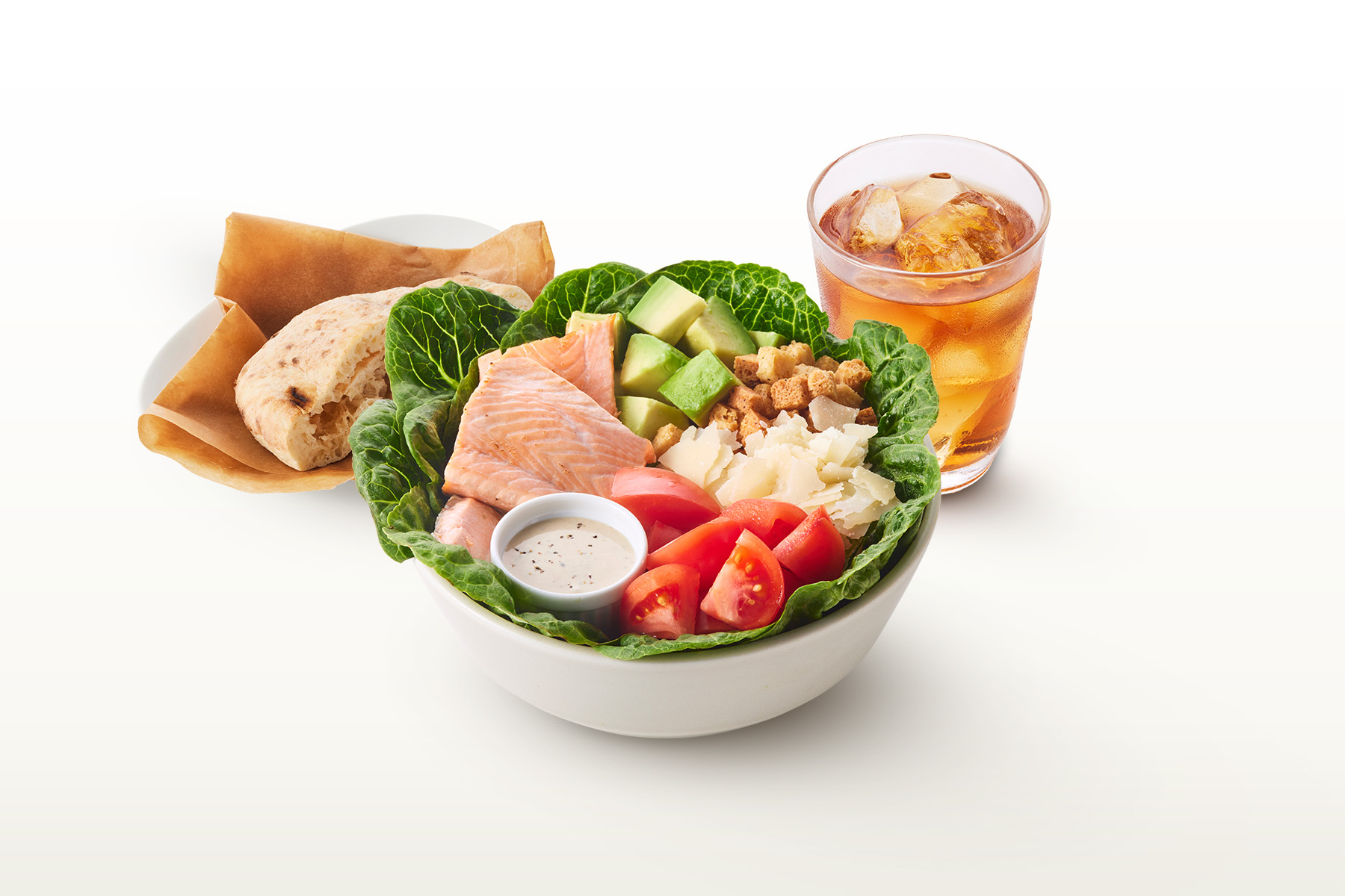 SALMON AVOCADO CAESAR TRIO SET