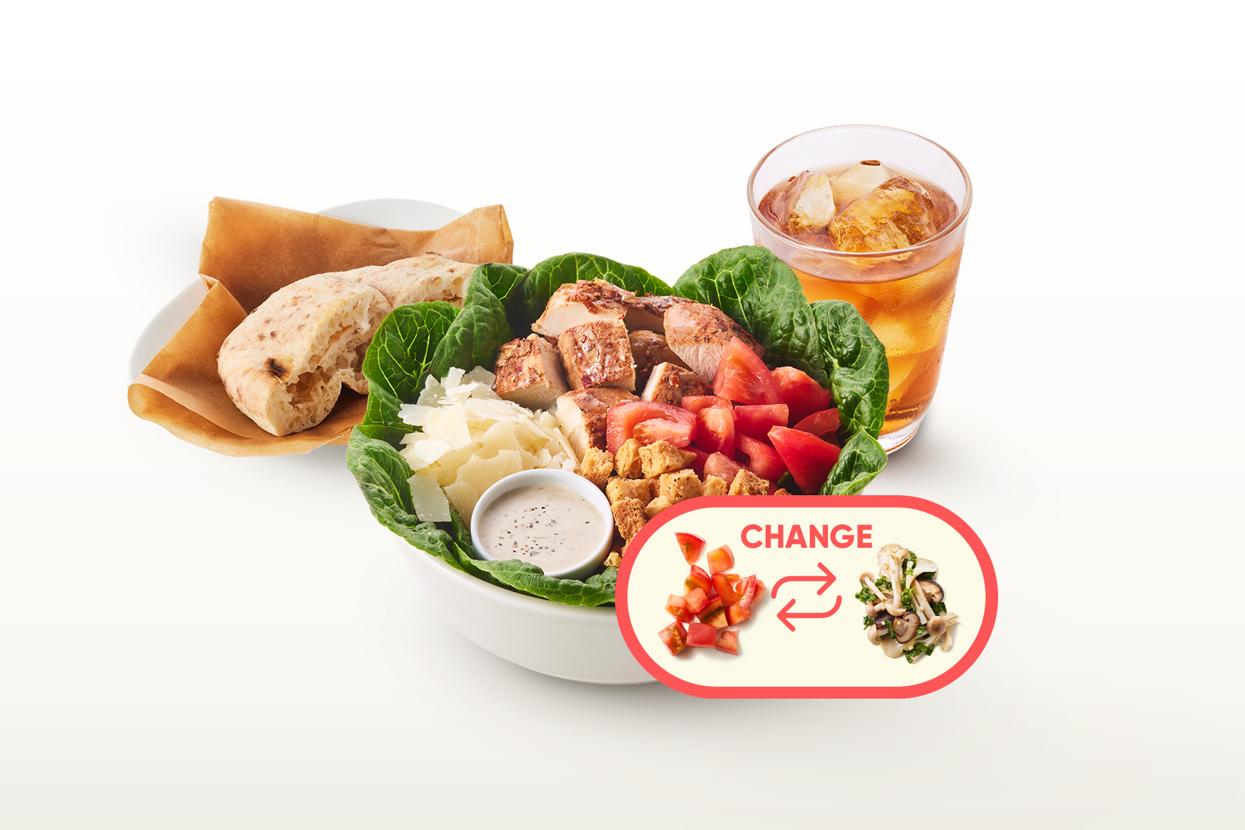 CLASSIC CHICKEN CAESAR feat. SPRING MUSHROOM TRIO SET