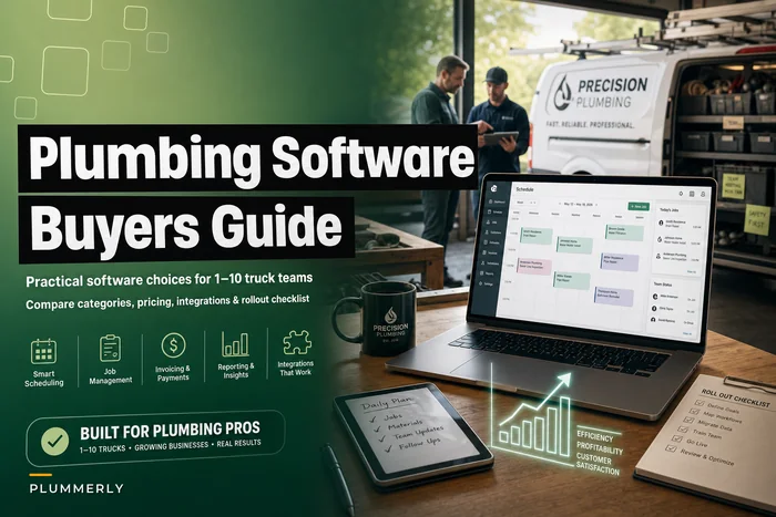 Buyer’s Guide: Choosing Software for Plumbing Businesses with 1–10 Trucks — Scheduling, Dispatch, Customer Management, and Billing