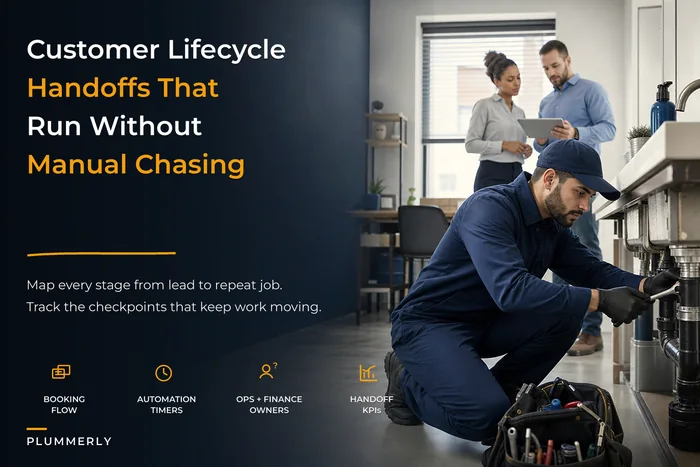 Customer Lifecycle System for Plumbing Businesses: Handoffs, Automation Checkpoints & KPIs