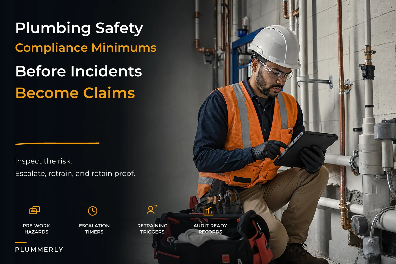 Plumbing Safety & Compliance Minimums: Inspection Checklists, Incident Escalation & Record Retention
