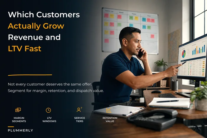 Which Customers Actually Grow Your Business? Segmentation & LTV Strategy for Plumbing Owners