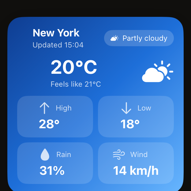 Screenshot 1 of NY Weather