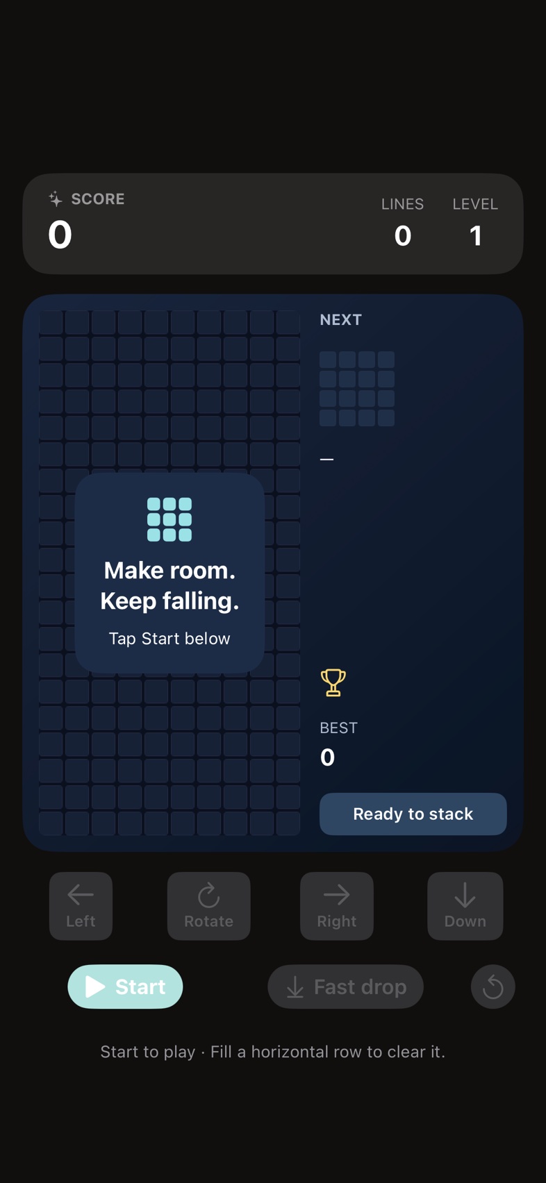 Screenshot 1 of Classic Tetris