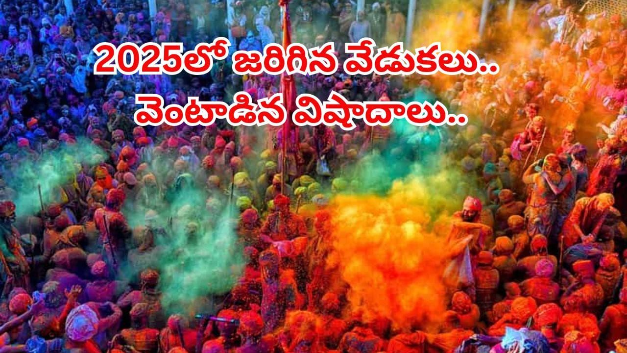 2025లో ఎన్నో సంఘనలు , జరిగిన గొప్ప వేడుకలు.. వెంటాడిన విషాదాలు 