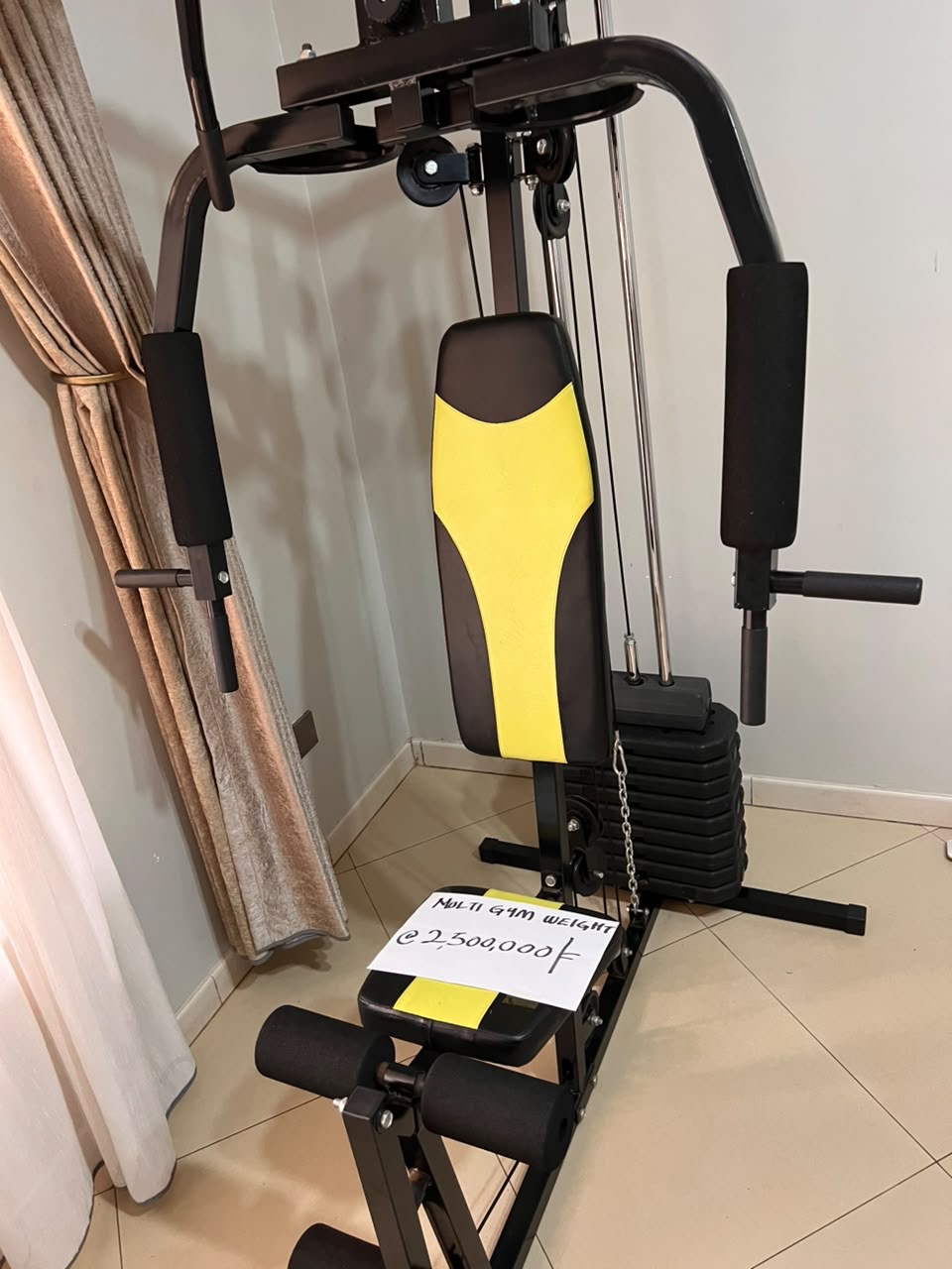Multi-gym weight station
