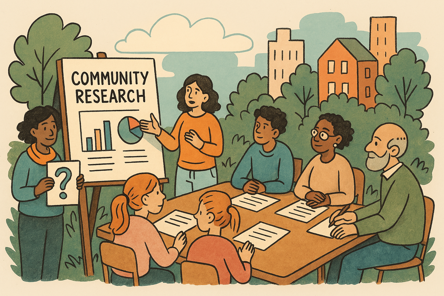 Redesigning Community Research Together