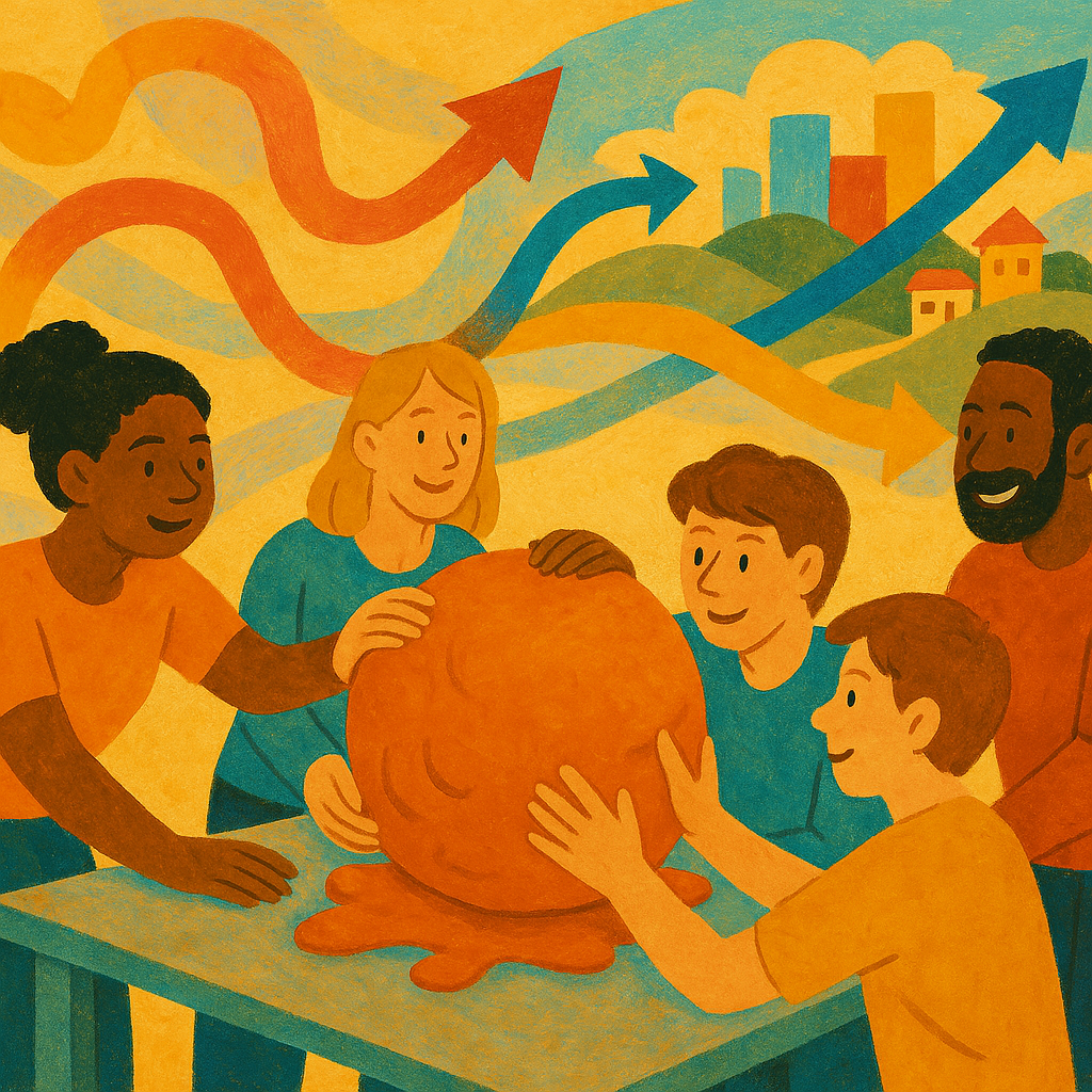 Shaping Change with Changing Futures