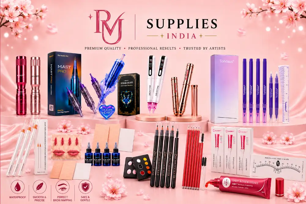 PMU Supplies India — professional permanent makeup products