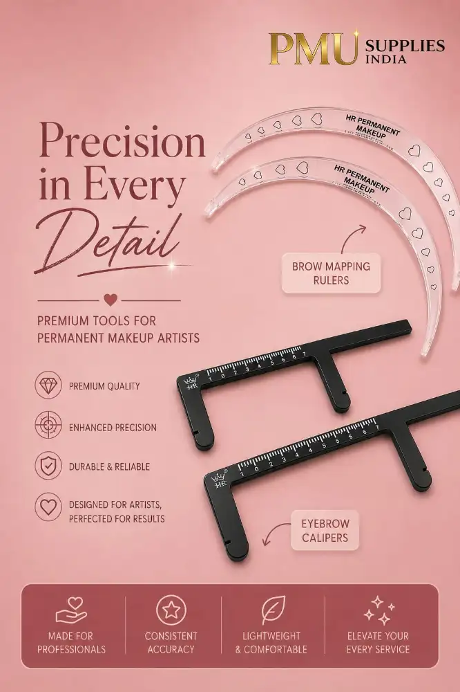 Special Measuring Scale for Microblading