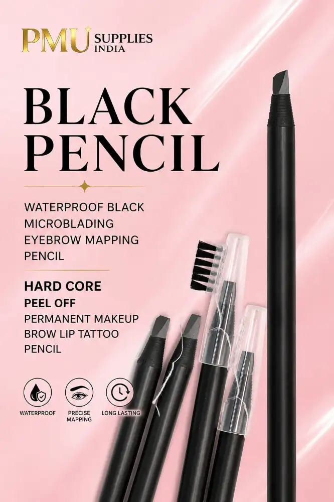 Waterproof Black Microblading Mapping Pencil