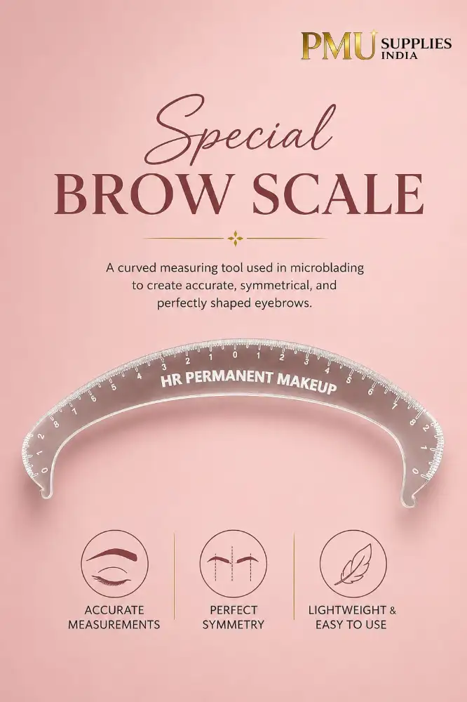 Special Brow Scale for Microblading