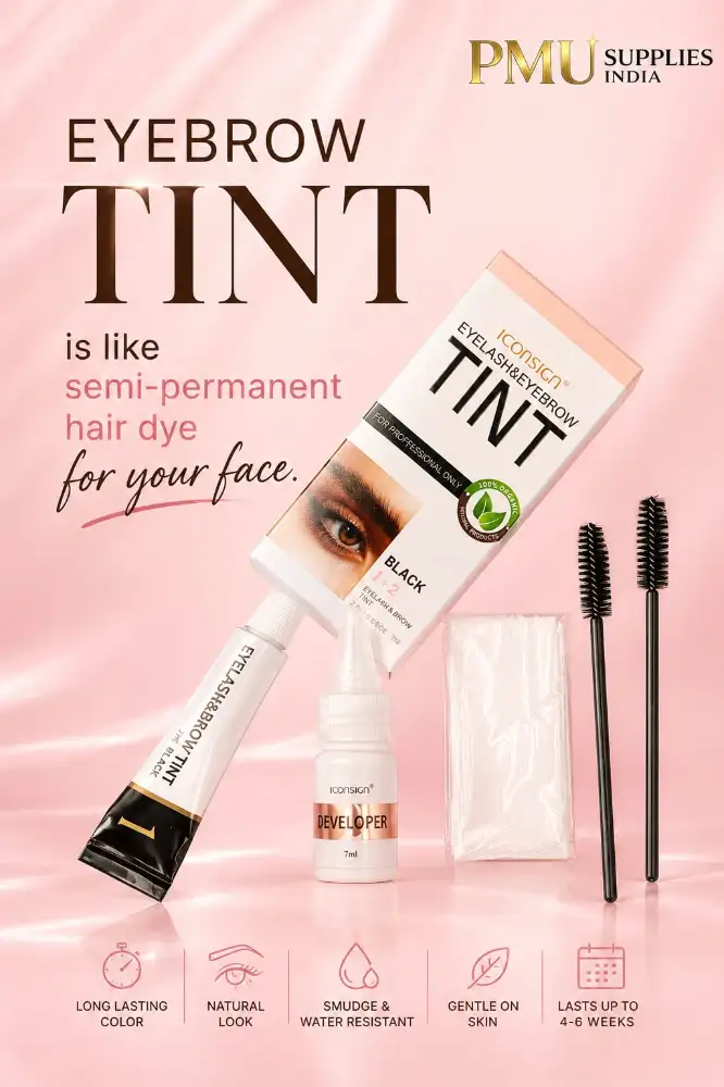 Eyebrow Tint Kit – Professional Semi-Permanent Brow Color