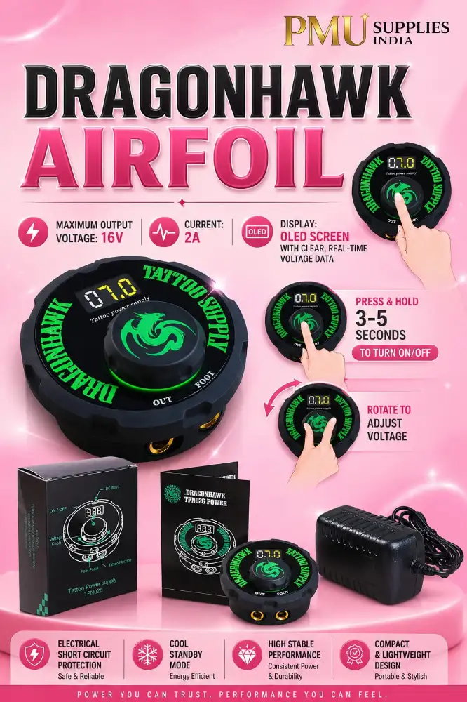Dragonhawk Airfoil Tattoo Power Supply 2