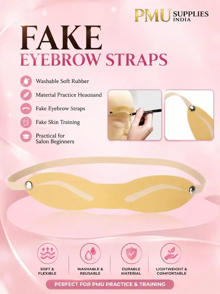 Fake Eyebrow Straps for PMU Training 2