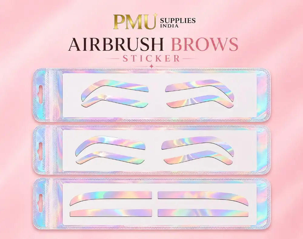 Airbrush Brows Sticker – Eyebrow Shaping Guide Stencils