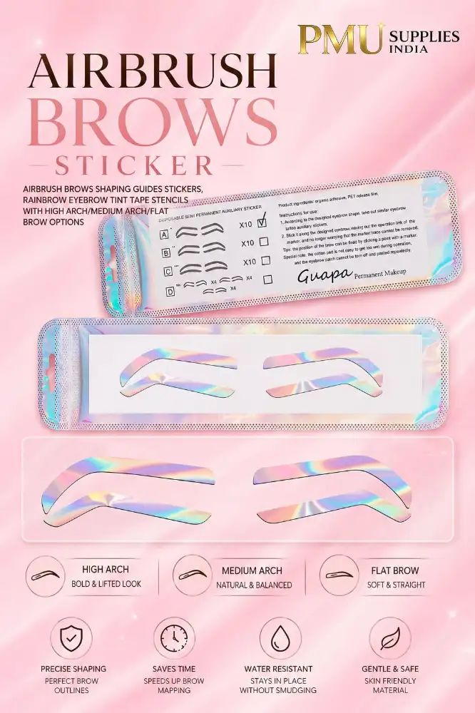 Airbrush Brows Sticker – Eyebrow Shaping Guide Stencils 2