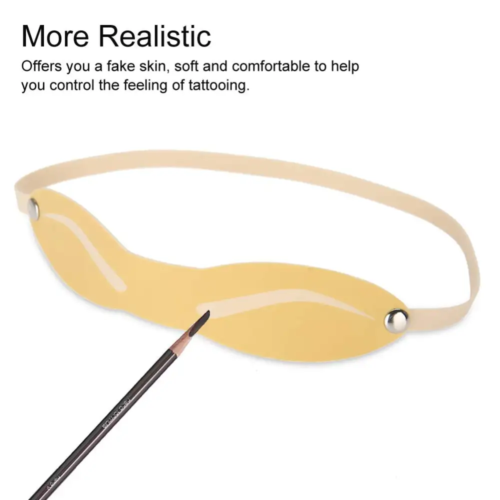Fake Eyebrow Straps for PMU Training 4