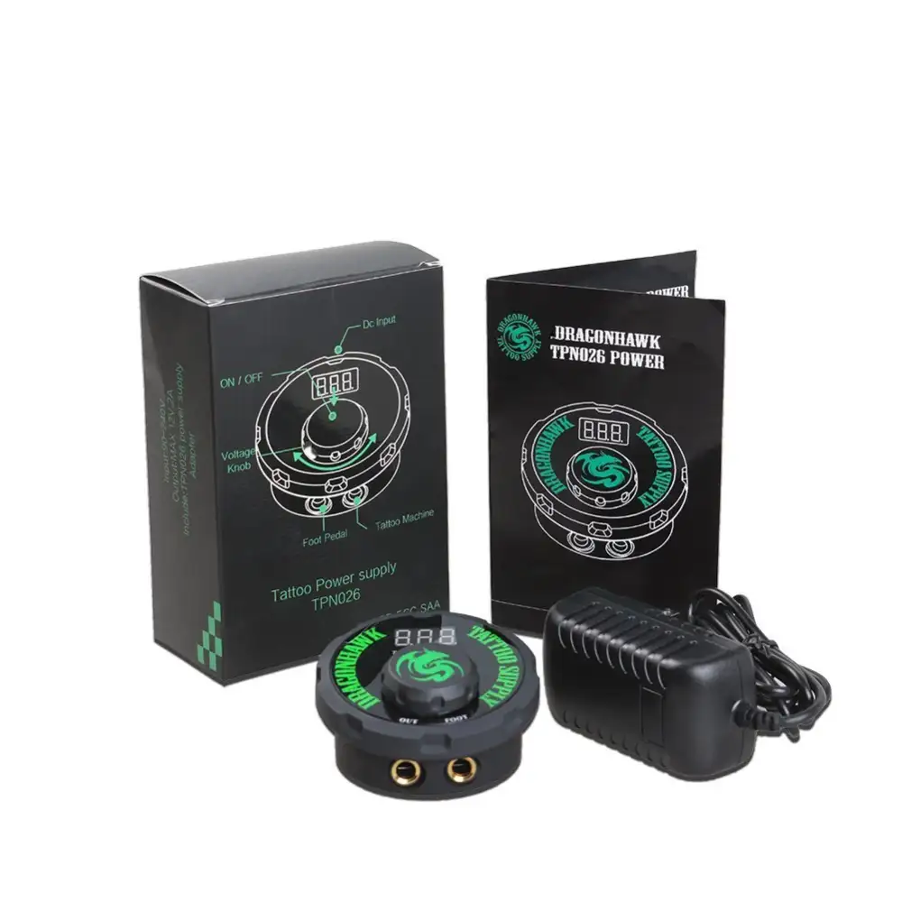 Dragonhawk Airfoil Tattoo Power Supply 6