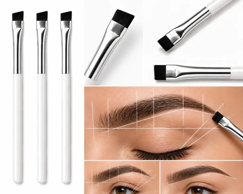 PMU Eyebrow Mapping Brush-pack of 2 3