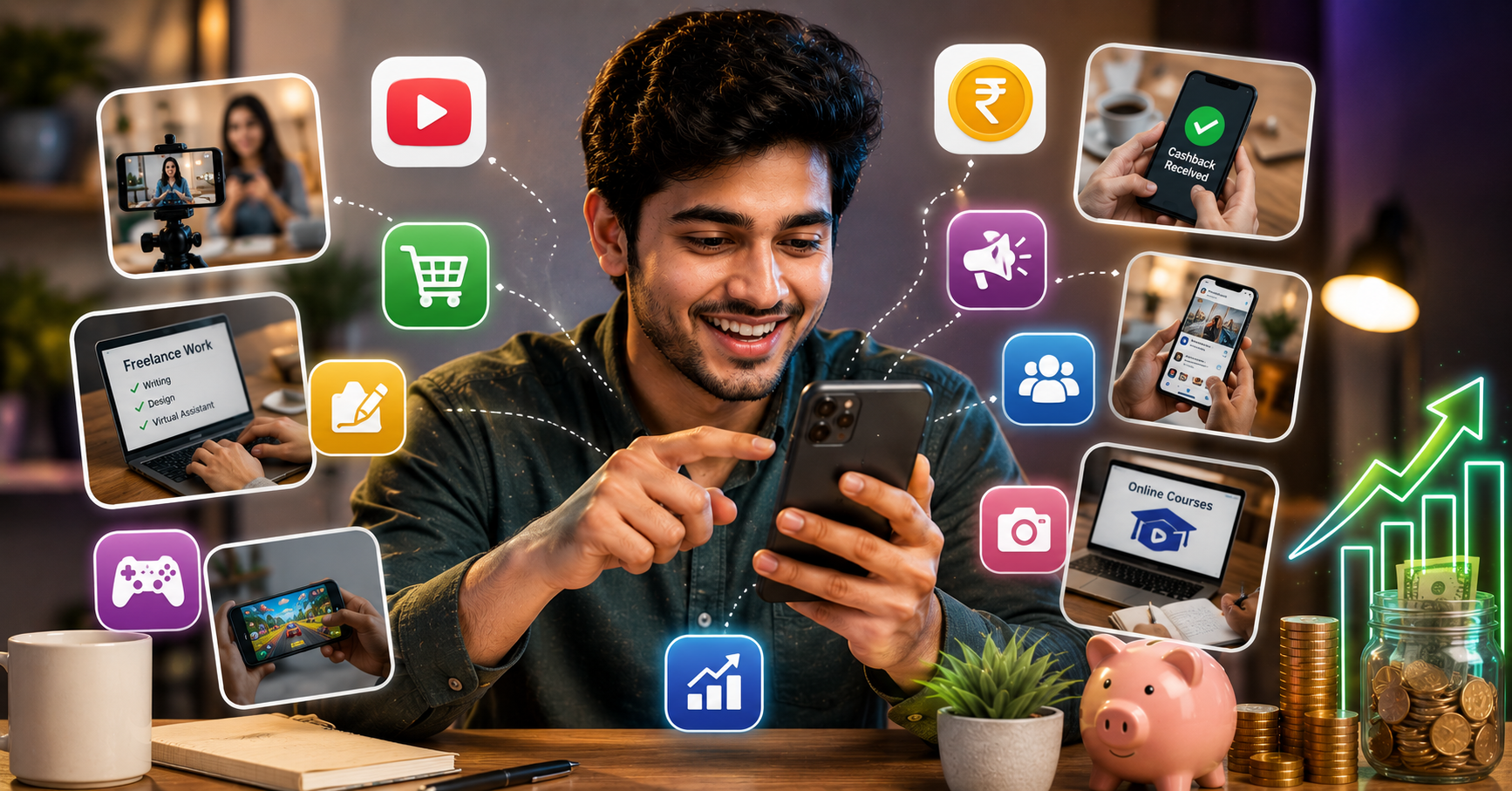 Best Side Hustle Ideas You Can Start From Your Phone