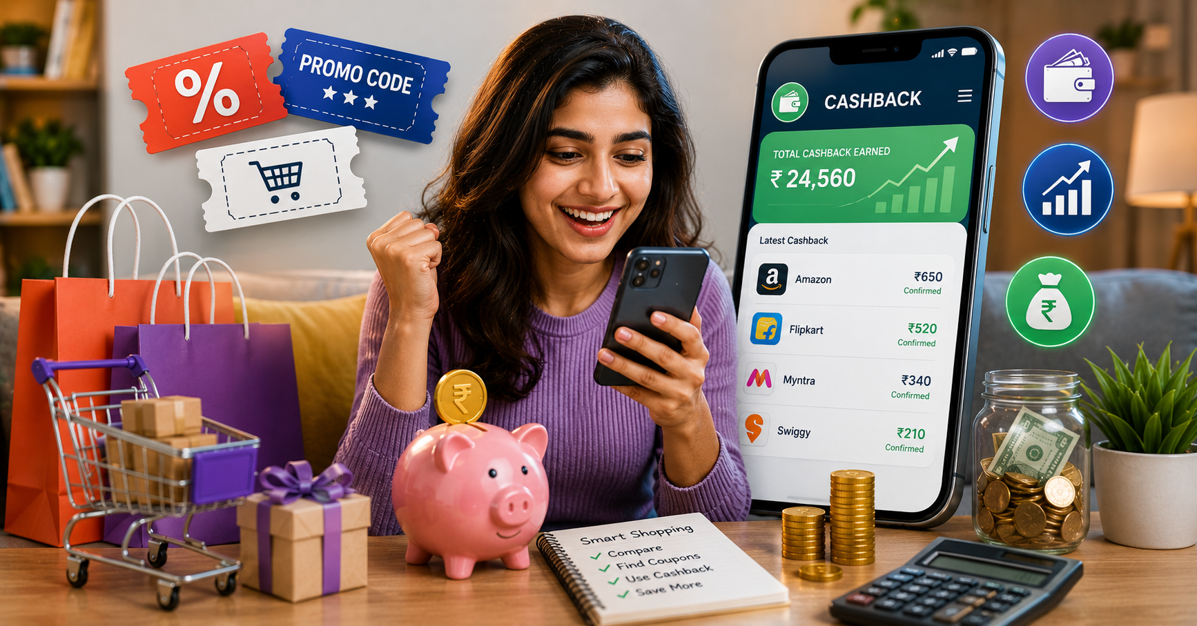How People Save Thousands Every Year Using Coupons & Cashback Apps
