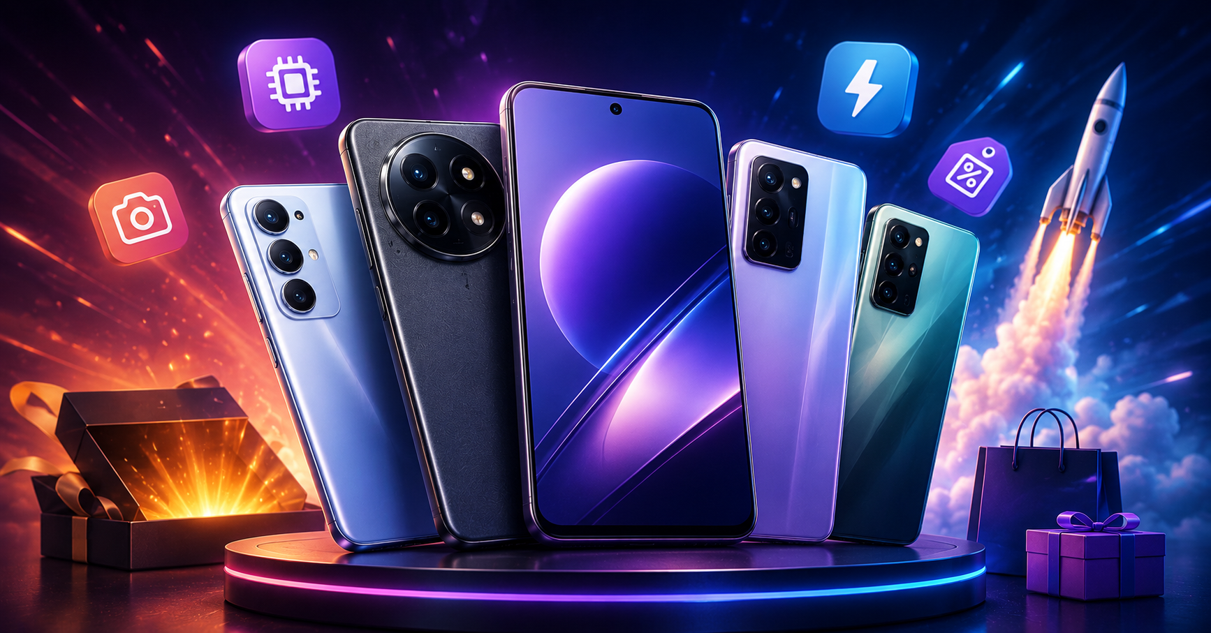  Top Mobile Phones Launching This Month: Prices, Features & Offers