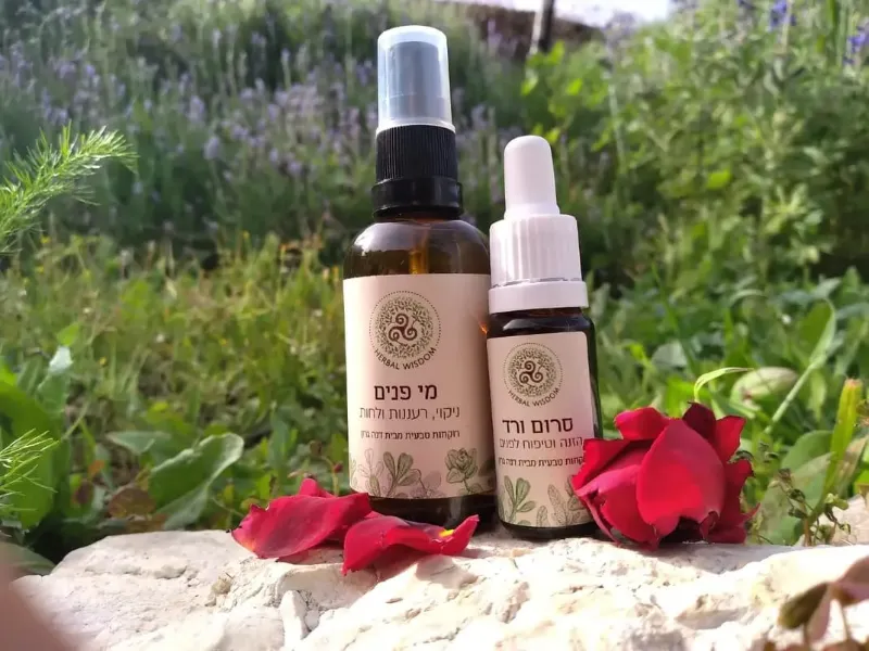 סרום ורד לפנים 15 מל