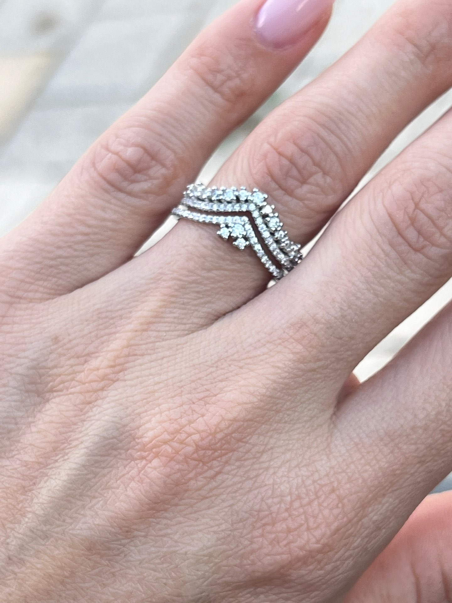 טבעת כתר כפולה