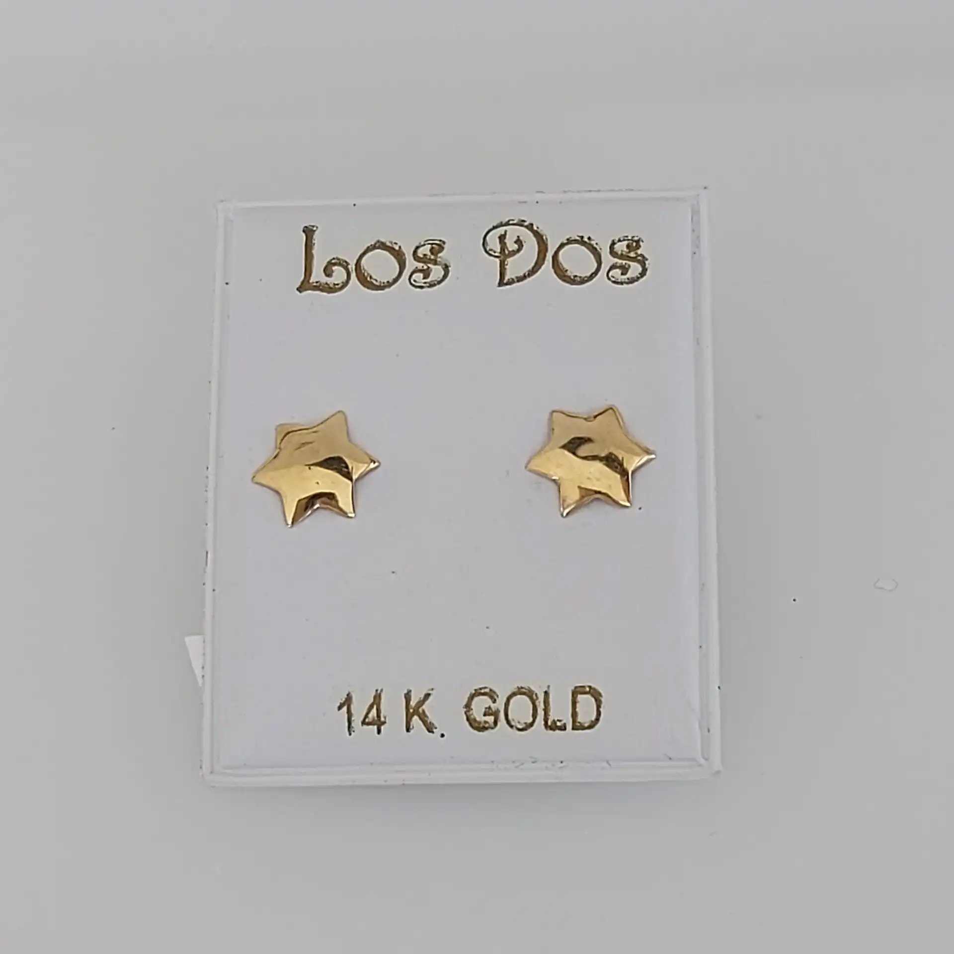 עגילי  מגן דויד זהב 14K