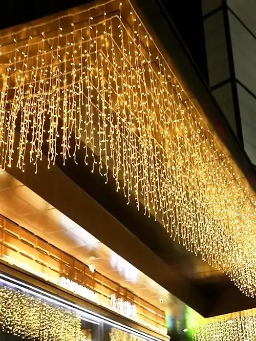 וילון לד סולארי 0.5*6 מטר