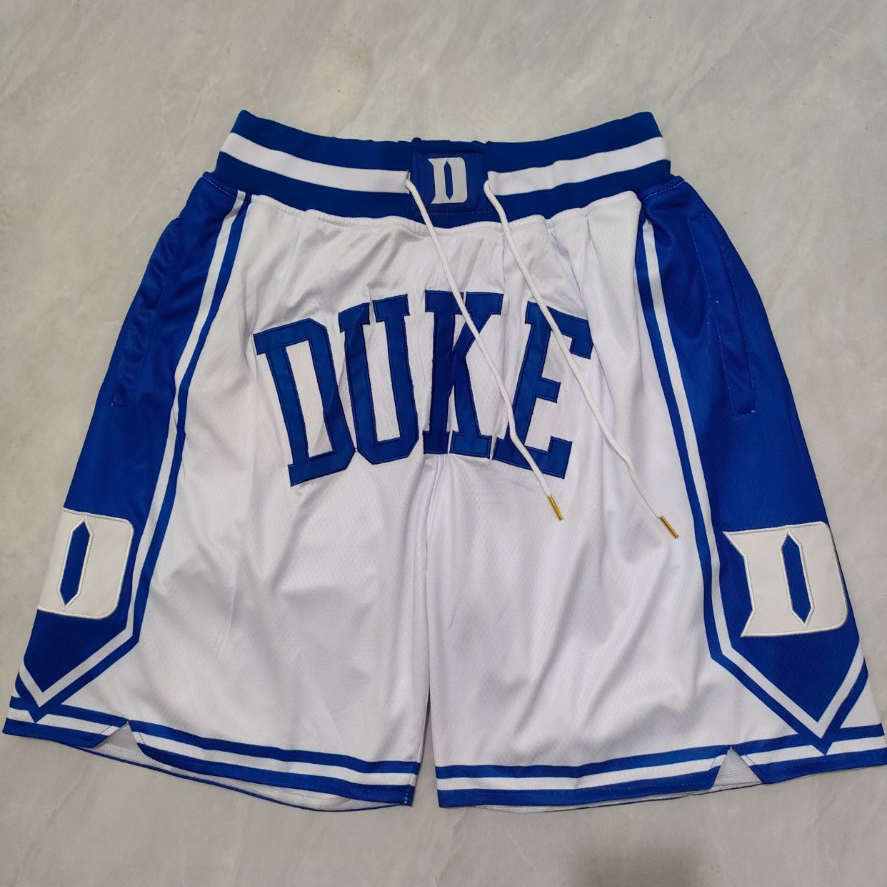 מכנס NBA - דיוק לבן כחול