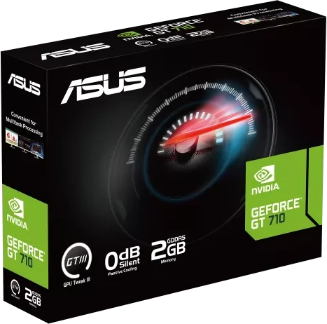  כרטיס מסך Asus GeForce GT 710 Silent 2GB DDR5 EVO
