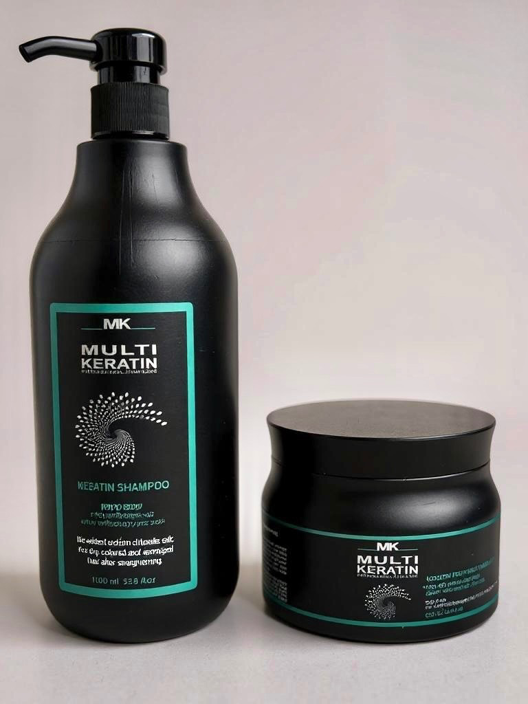 שמפו מולטי קראטין ליטר + מסכה מולטי קראטין