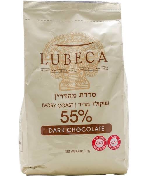 מטבעות שוקולד לובקה מריר 55%