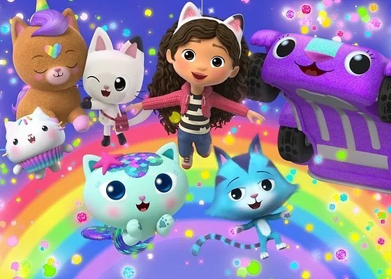 דף אכיל בית הבובות של גבי