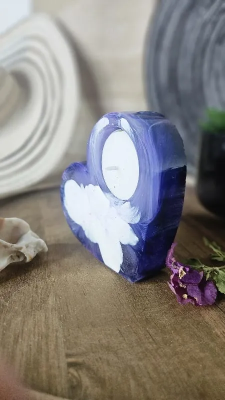 פמוט לנר ערב סגול