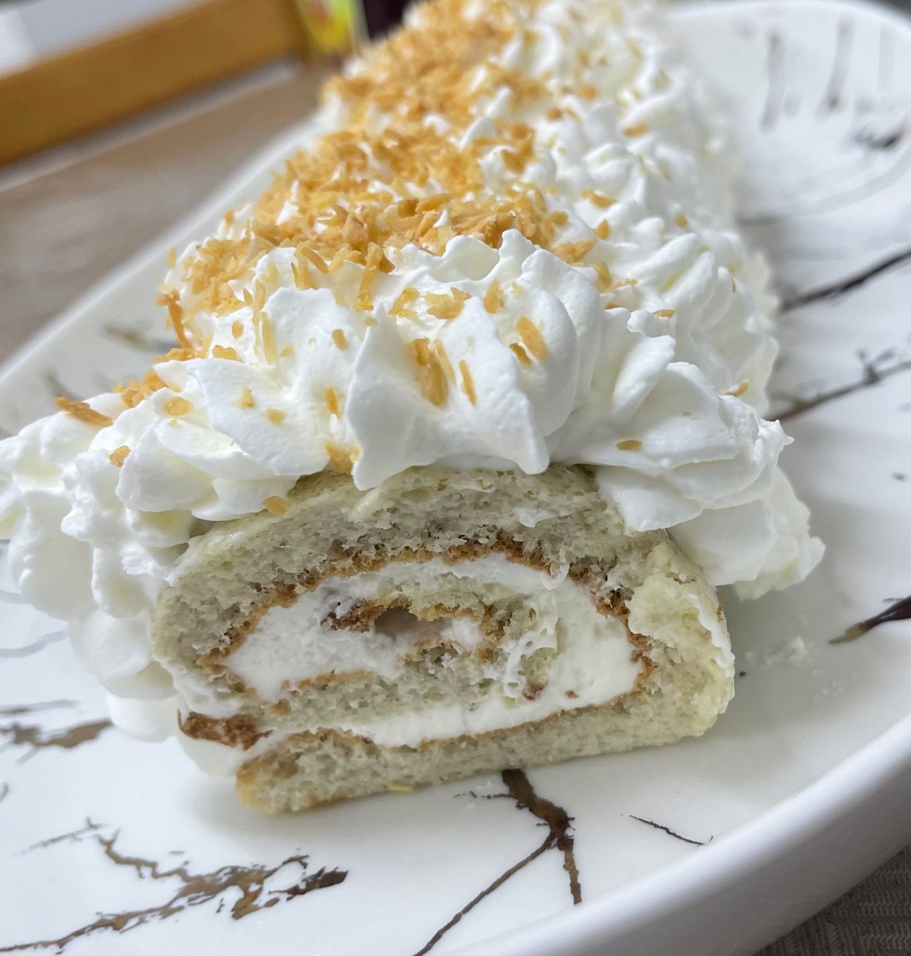 רולדת וניל עם קרם שמנ