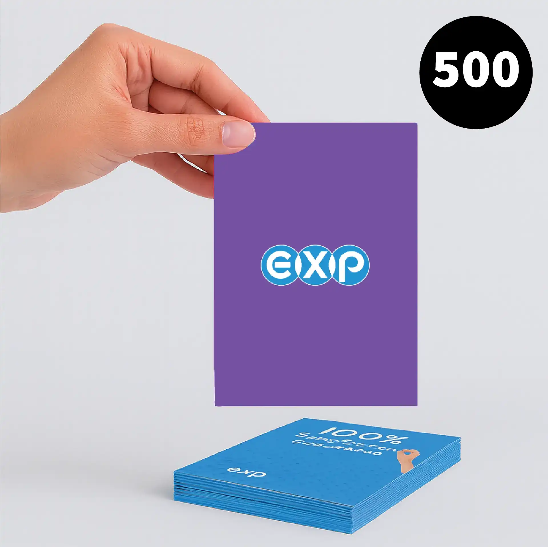 500 יח׳ גלויה גודל 10 * 15