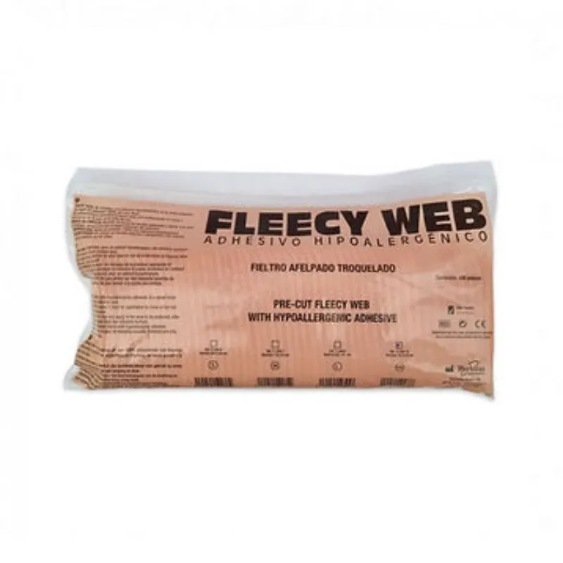פלסטר לשיחרור לחץ מידת מדיום 100יח Fleecy Web M разгрузочный пластырь