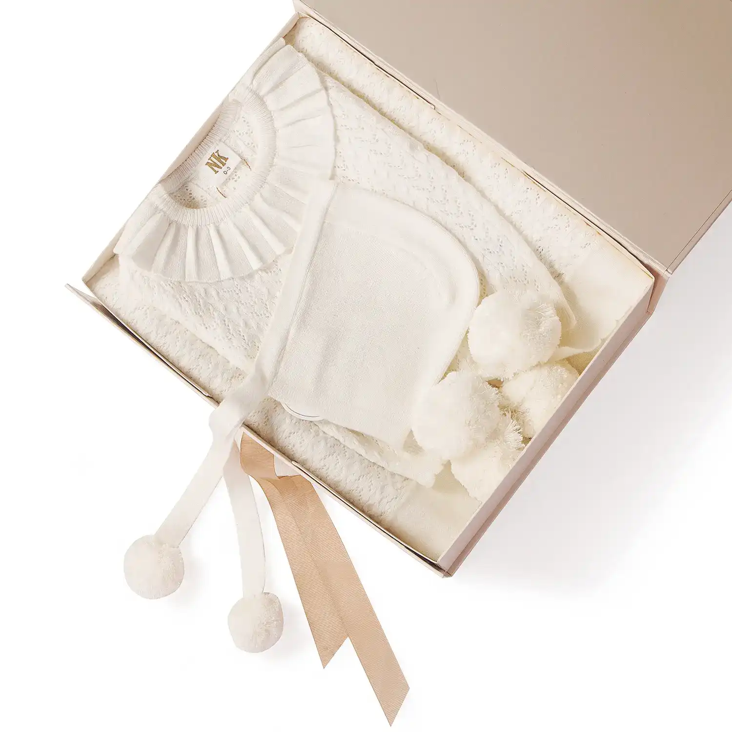 חליפת ברית לתינוק מבד סריג אלגנטי | נועה קידס & הום