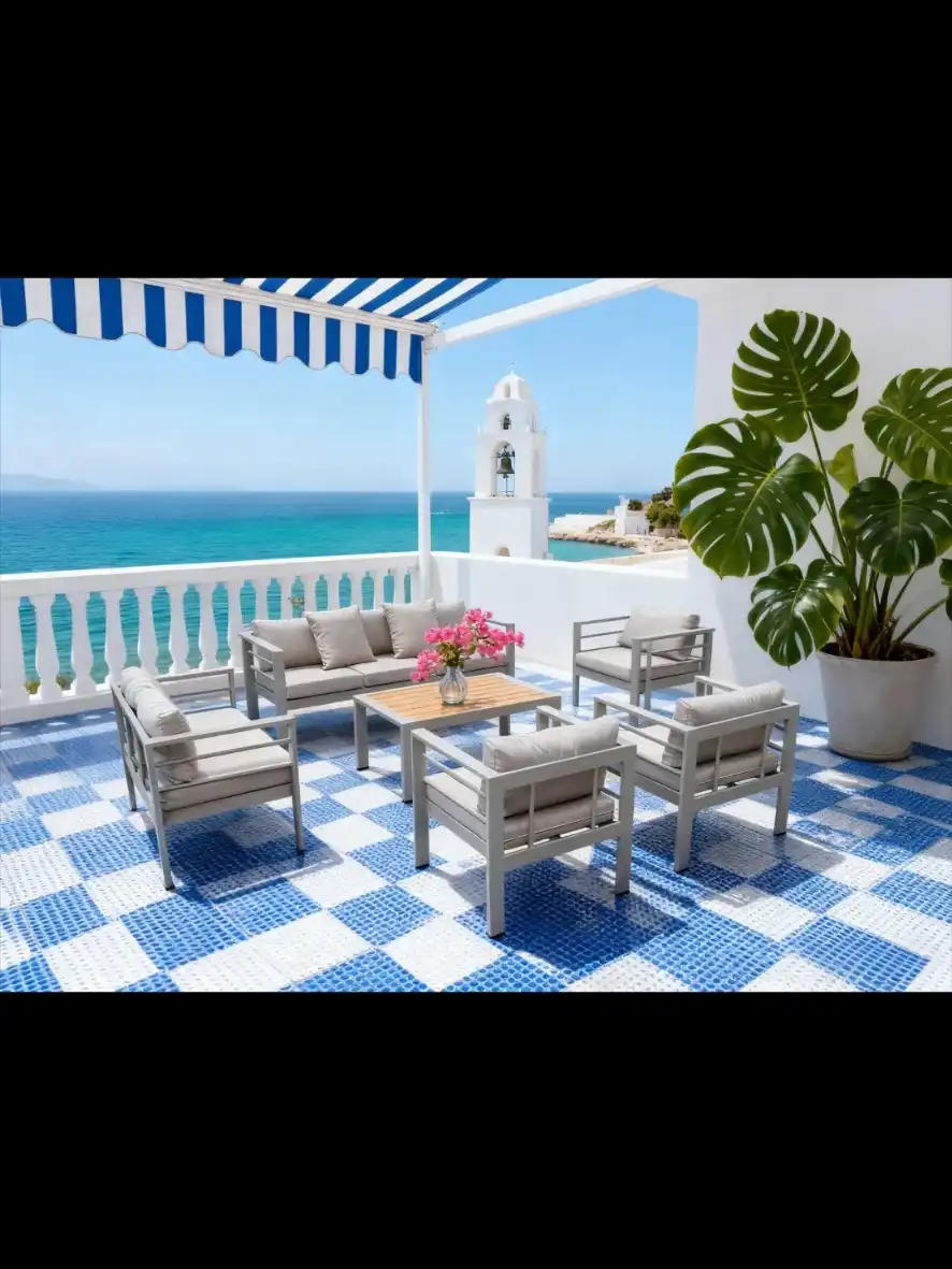 פינת ישיבה דגם ״מארקש" צבע שמפניה