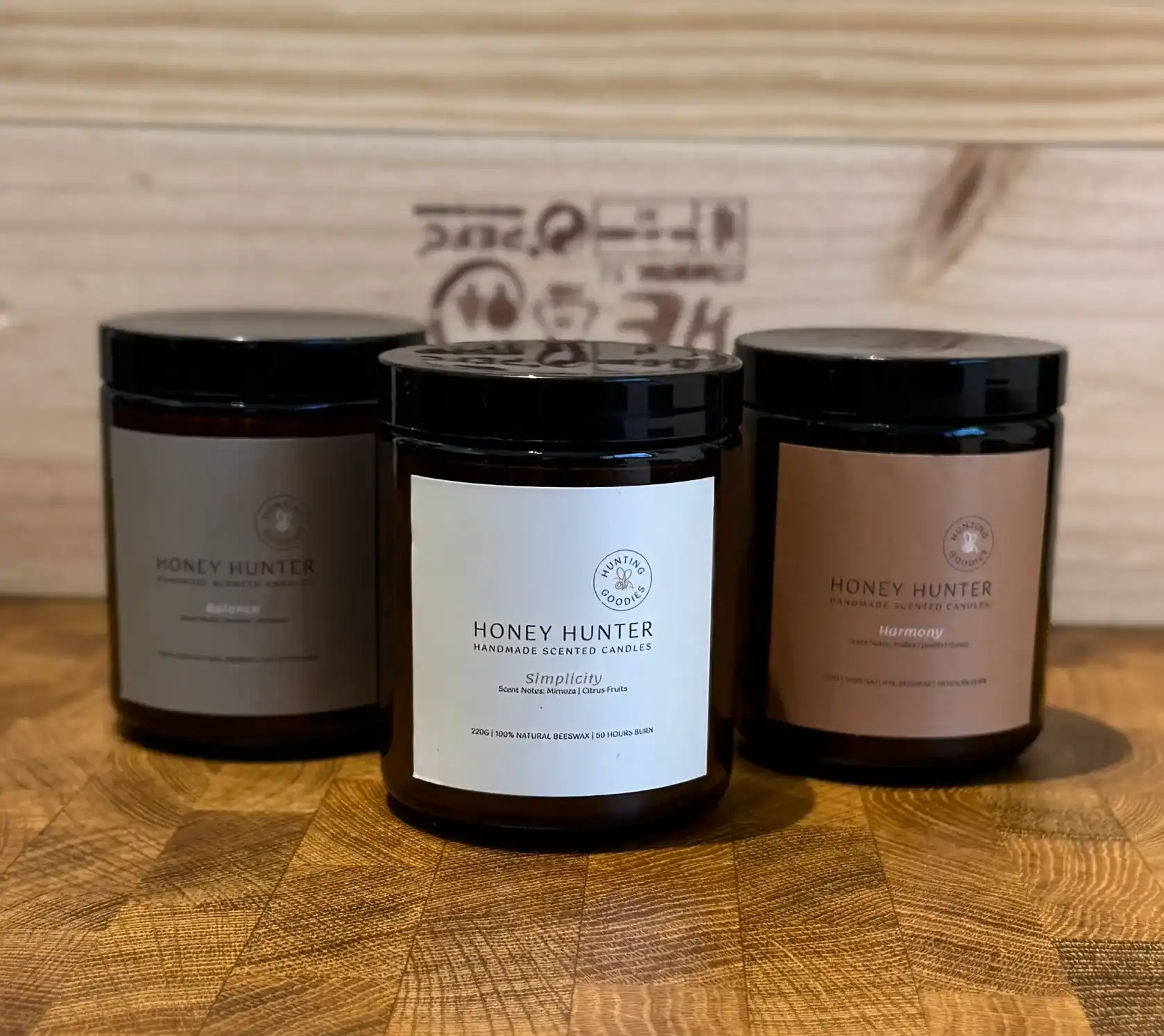 נרות ריחניים גדולים (220 גרם)