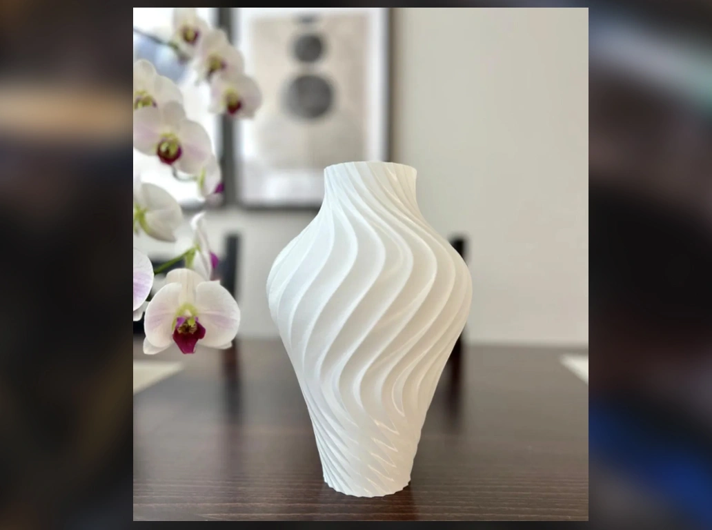 וואזת ספירלה בהדפסת תלת מימד