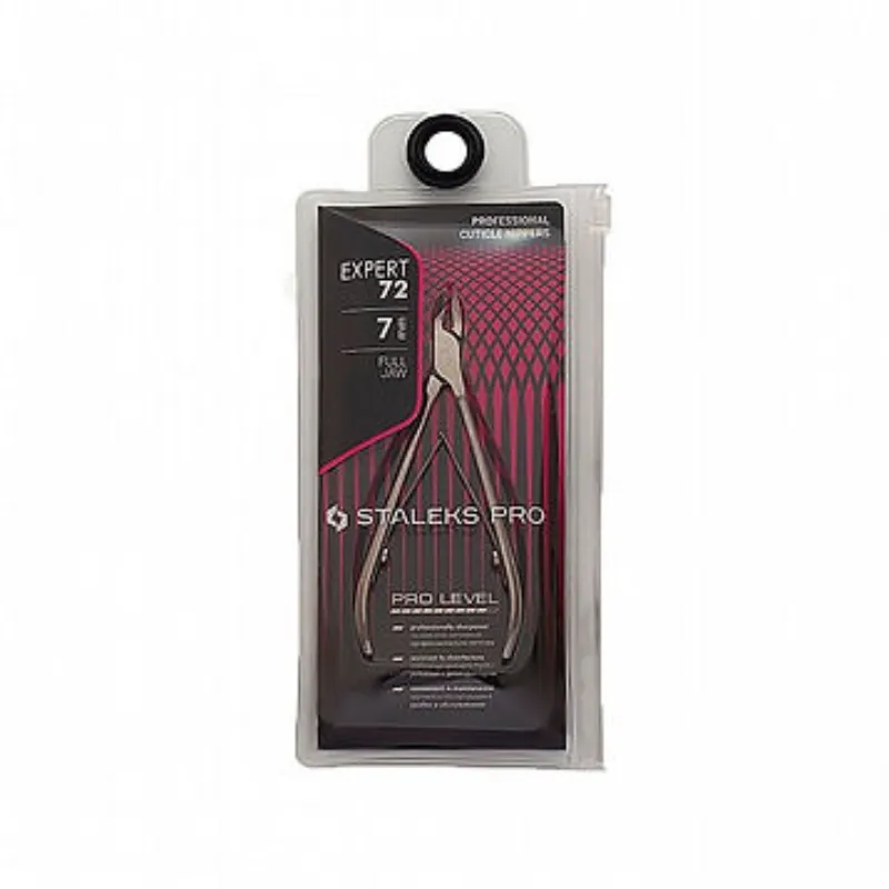 צבת מניקור לעור 7ממ STALEKS PRO MANICURE NIPPERS EXPERT NE-72-7