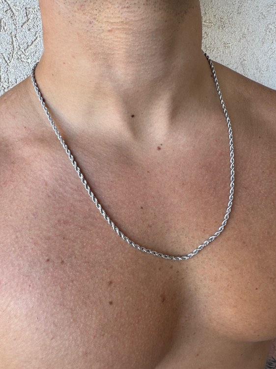 שרשרת חבל כסופה