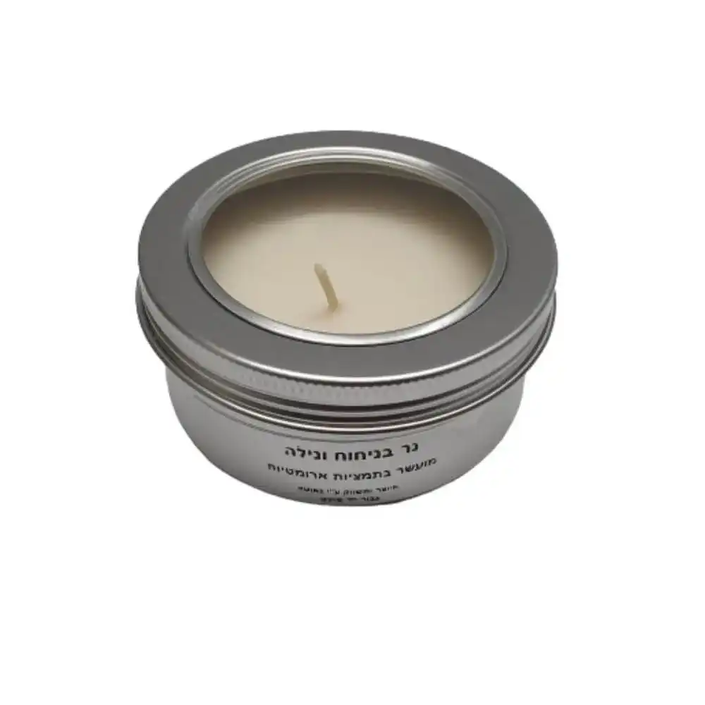 נר חמאת שמן חושני לעיסוי ואווירה זוגית | זמן לאהבה